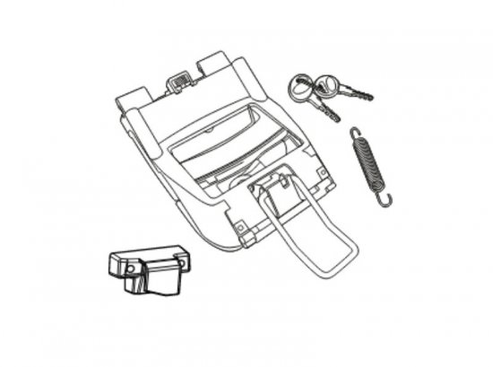 Set mechanism SHAD SH47 for YAMAHA MT-03 320