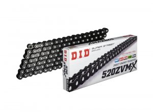 ZVM-X series X-Ring chain D.I.D Chain 520ZVM-X 120 L Black/Black