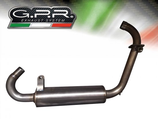 Decat pipe GPR MD.7.DEC.RACE Brushed Stainless steel