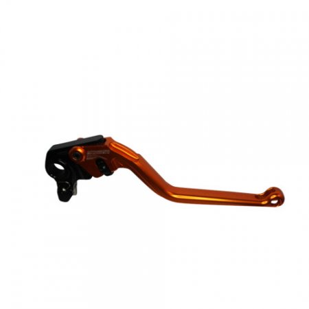 Brake lever ACCOSSATO fixed CNC-worked aluminium, orange