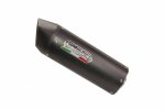 Bolt-on silencer GPR S.19.FUNE FURORE Matte Black including removable db killer