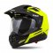 Touring helmet CASSIDA TOUR 1.1 DUAL fluo yellow/ black/  matt grey XS