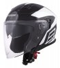 Jet helmet CASSIDA JET TECH CORSO black / white L