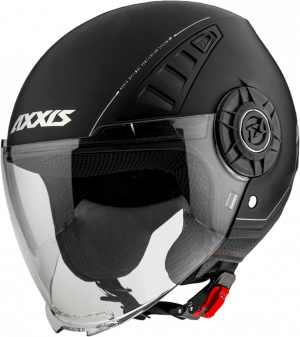 JET helmet AXXIS METRO ABS solid black matt S