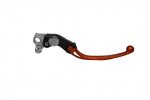 Adjustable folding lever ACCOSSATO aluminium, master cylinder orange