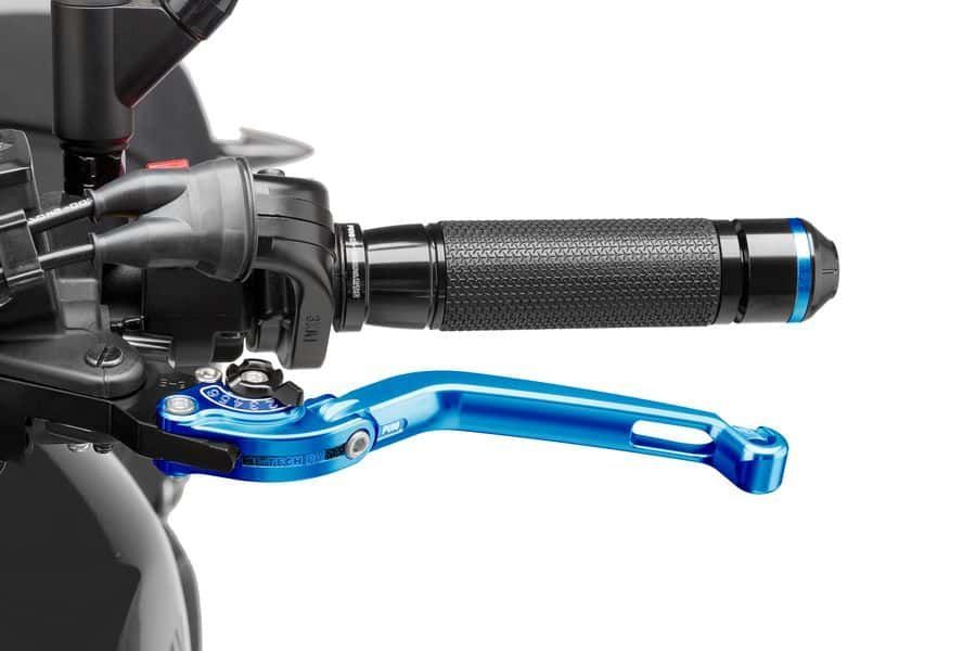 Clutch lever without adapter PUIG 260AN foldable blue/black