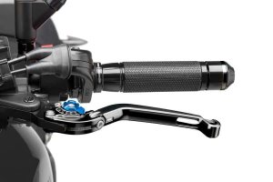 Clutch lever without adapter PUIG 260NA foldable black/blue