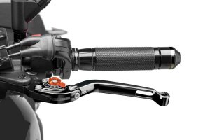 Clutch lever without adapter PUIG 260NT foldable black/orange