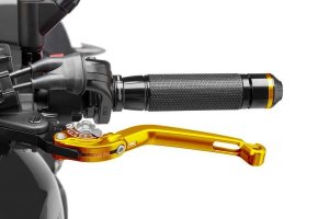 Clutch lever without adapter PUIG 260OP foldable gold/silver