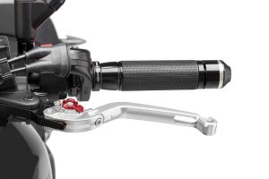 Clutch lever without adapter PUIG 260PR foldable silver/red