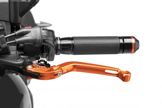 Clutch lever without adapter PUIG 260TN foldable orange/black