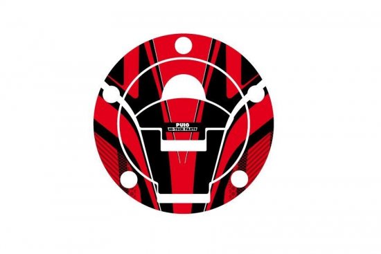 Fuel cap cover PUIG RADIKAL crven for DUCATI Monster 797 S (2017-2018)