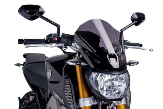 Windshield PUIG NEW. GEN TOURING dark smoke for DUCATI Monster 797 S