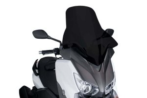 Windshield PUIG 6874N V-TECH LINE TOURING Crni