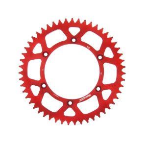 Rear ALU sprocket SUPERSPROX crven 51T, 520