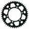 Rear ALU sprocket SUPERSPROX Crni 45T, 520