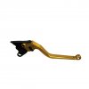 Brake lever ACCOSSATO fixed CNC-worked aluminium, gold