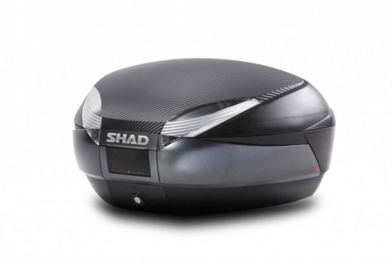 Top case with color cover SHAD SH48 Carbon with PREMIUM SMART lock for YAMAHA XJR 1300