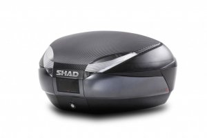 Top case with color cover SHAD SH48 Carbon with PREMIUM SMART lock