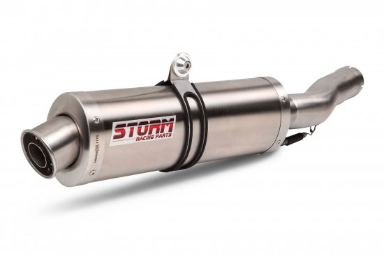 Silencer STORM T.007.LX2 OVAL Stainless Steel