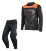 Set of MX pants and MX jersey YOKO TRE+KISA black; black/orange 34 (L)