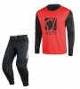 Set of MX pants and MX jersey YOKO TRE+SCRAMBLE black; black/red 34 (L)