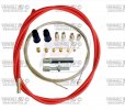 Universal throttle cable kit Venhill U01-4-100-RD 1,35m (2 stroke) Crven