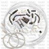 Universal throttle cable kit Venhill U01-4-150-WT 1,35m (4 stroke) White