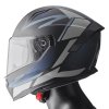 Full face helmet GMS ZG12601 VELOX graphic matt black-grey 2XL